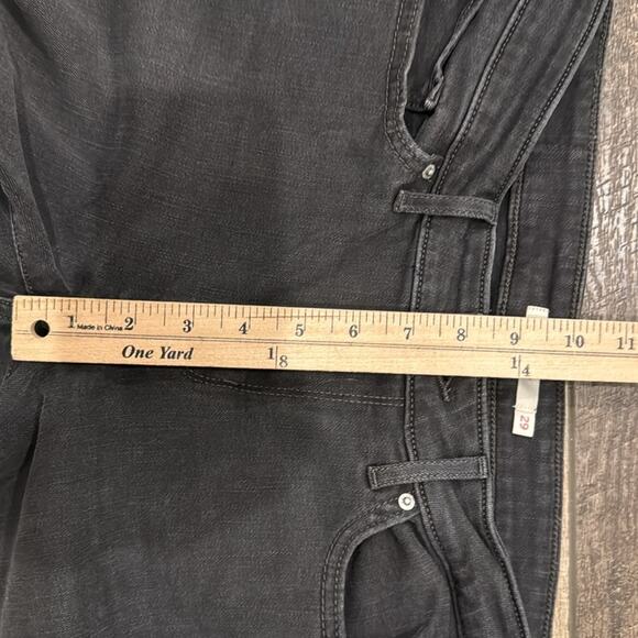 Levi's Women's 711 Skinny Lace Up Jeans Black Wash Size 29 - Picture 5 of 8